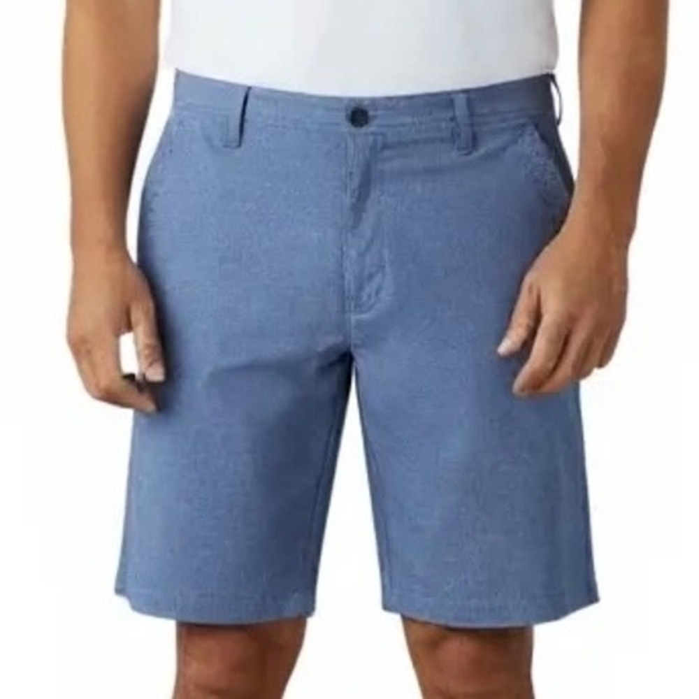 G.H. Bass & Co. Mens Hybrid Golf Shorts Size 36W Blue Casual Bermuda Outdoor‎